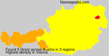 Surname Grant in Austria