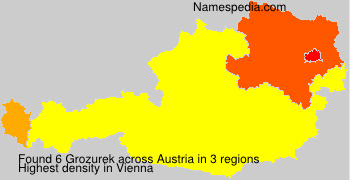 Surname Grozurek in Austria