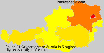 Surname Grunert in Austria