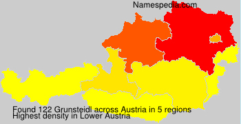 Surname Grunsteidl in Austria