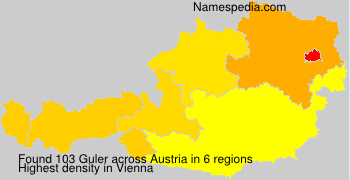 Surname Guler in Austria