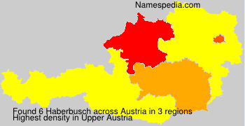 Surname Haberbusch in Austria