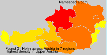 Surname Hehn in Austria