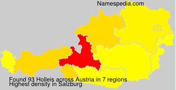 Surname Holleis in Austria