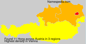Surname Hong in Austria