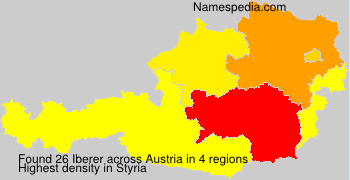 Surname Iberer in Austria