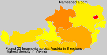 Surname Imamovic in Austria