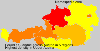 Surname Jandric in Austria