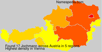 Surname Jochmann in Austria