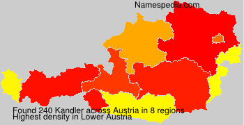 Surname Kandler in Austria