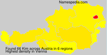 Surname Kim in Austria