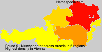 Surname Kirschenhofer in Austria