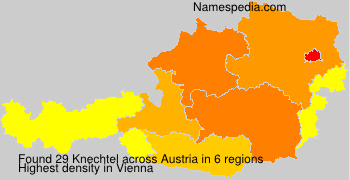 Surname Knechtel in Austria