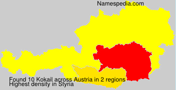 Surname Kokail in Austria