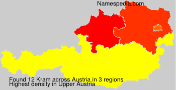 Surname Kram in Austria