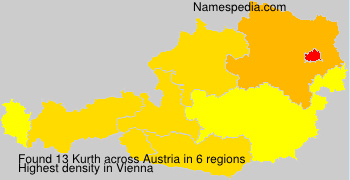 Surname Kurth in Austria