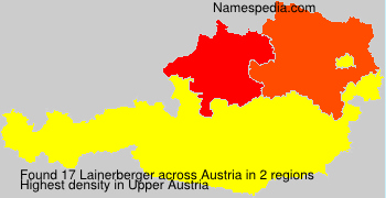 Surname Lainerberger in Austria