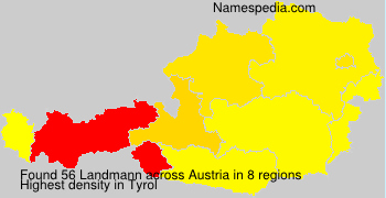 Surname Landmann in Austria