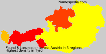 Surname Lanznaster in Austria