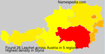 Surname Laschet in Austria
