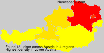 Surname Leiser in Austria