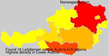 Surname Leitsberger in Austria