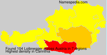 Surname Loibnegger in Austria