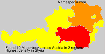 Surname Magerbock in Austria