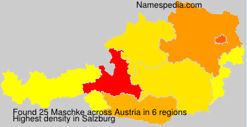 Surname Maschke in Austria