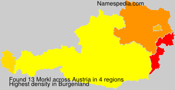 Surname Morkl in Austria