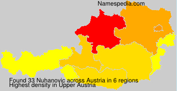 Surname Nuhanovic in Austria