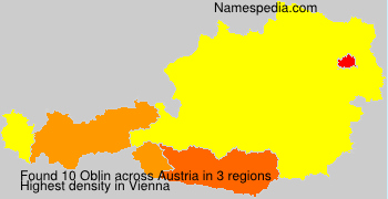 Surname Oblin in Austria
