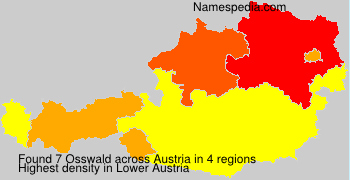 Surname Osswald in Austria