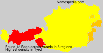 Surname Raas in Austria