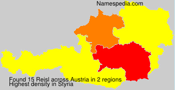 Surname Reisl in Austria