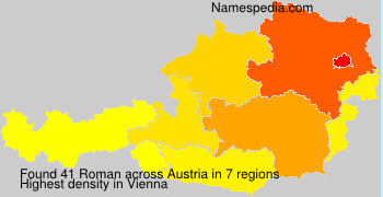 Surname Roman in Austria