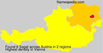 Surname Sagat in Austria