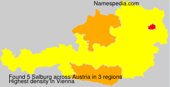 Surname Salburg in Austria