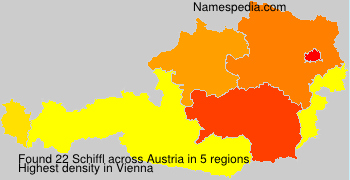 Surname Schiffl in Austria