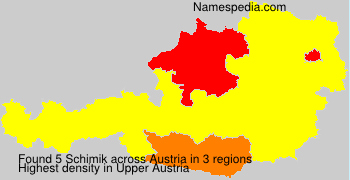Surname Schimik in Austria