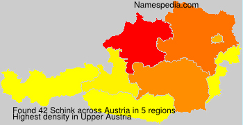 Surname Schink in Austria