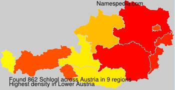 Surname Schlogl in Austria