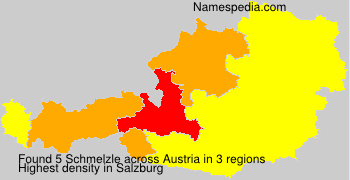 Surname Schmelzle in Austria