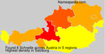 Surname Schnelle in Austria