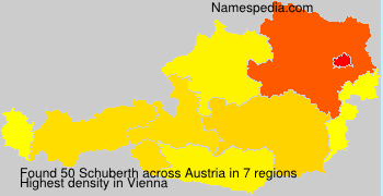 Surname Schuberth in Austria