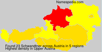 Surname Schwandtner in Austria