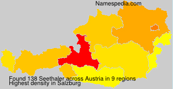 Surname Seethaler in Austria