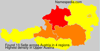 Surname Selle in Austria