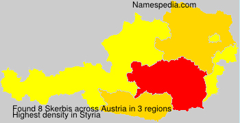 Surname Skerbis in Austria