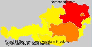 Surname Spenger in Austria